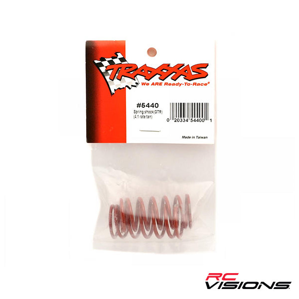 Traxxas Shock Springs (Tan - GTR 4.1) (2) (Revo) - Remote Control Toys - Traxxas