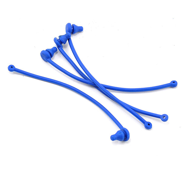 Traxxas Body Clip Retainer Set (Blue) (4) - Remote Control Toys - Traxxas