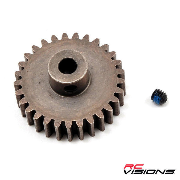 Traxxas Steel Mod 1.0 Pinion Gear w/5mm Bore (29T) - Remote Control Toys - Traxxas