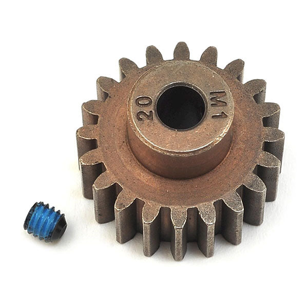 Traxxas Hardened Steel Mod 1.0 Pinion Gear w/5mm Bore (20T) - Remote Control Toys - Traxxas
