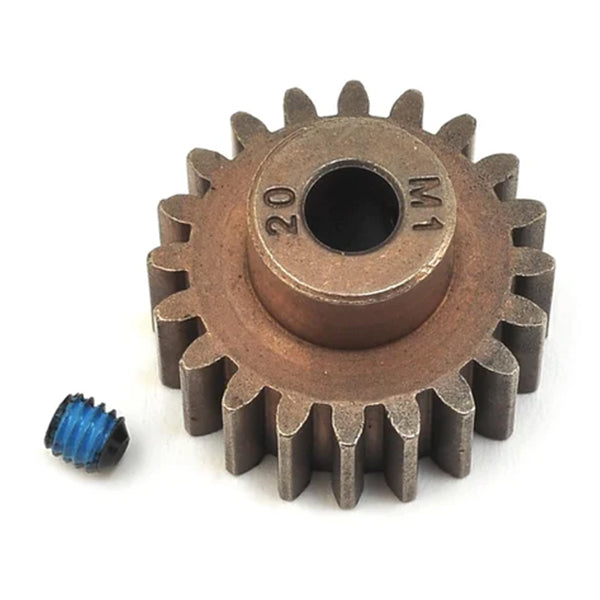 Traxxas Hardened Steel Mod 1.0 Pinion Gear w/5mm Bore (20T) - Remote Control Toys - Traxxas