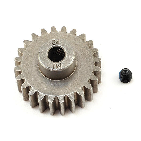 Traxxas Hardened Steel Mod 1.0 Pinion Gear w/5mm Bore (24T) - Remote Control Toys - Traxxas