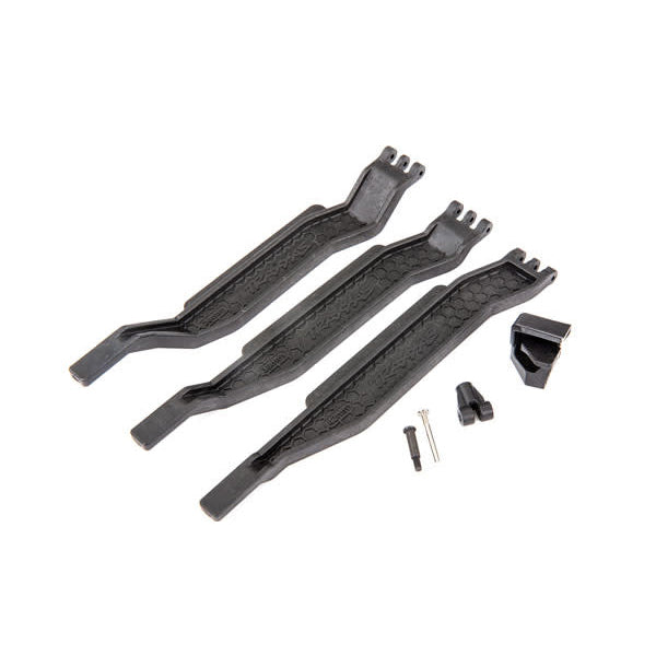 Traxxas Rustler 4X4 Long Chassis Battery Hold Down Assembly (3) - Remote Control Toys - Traxxas