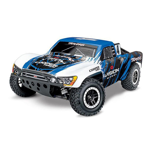 Traxxas Slash 4X4 VXL Brushless 1/10 4WD RTR Short Course Truck w/TQi & TSM - Remote Control Toys - Traxxas