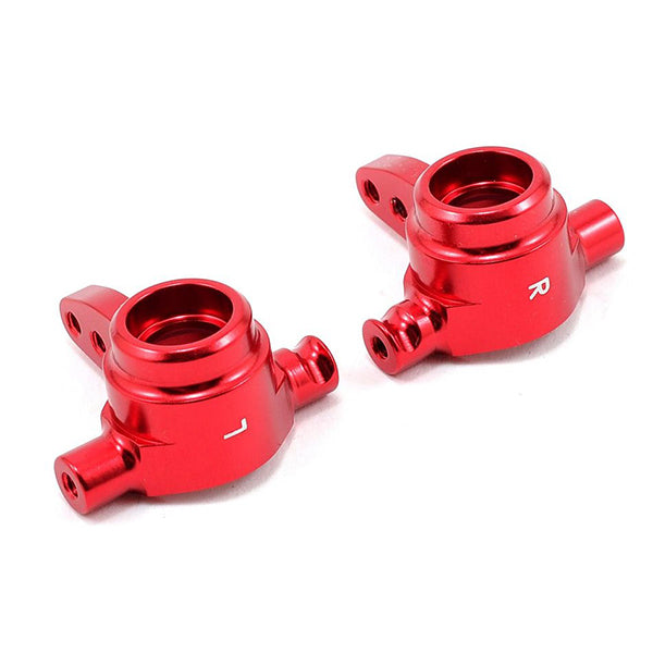 Traxxas Aluminum Steering Block Set (Red) (2) - Remote Control Toys - Traxxas