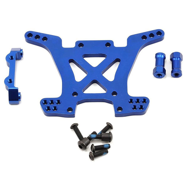 Traxxas Aluminum Rear Shock Tower (Blue) - Remote Control Toys - Traxxas