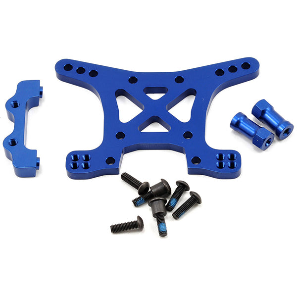 Traxxas Aluminum Front Shock Tower (Blue) - Parts - Traxxas