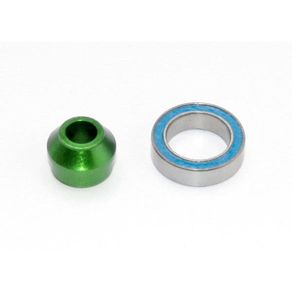 Traxxas Bearing Adapter, 6061-T6 Aluminum (Green) - Remote Control Toys - Traxxas