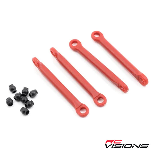 Traxxas Molded Composite Push Rod Set (4) - - Traxxas