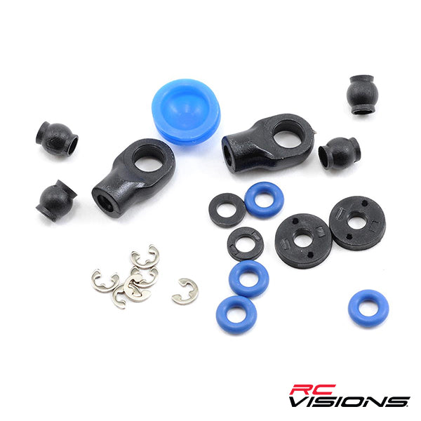 Traxxas Composite GTR Shock Rebuild Kit - Remote Control Toys - Traxxas