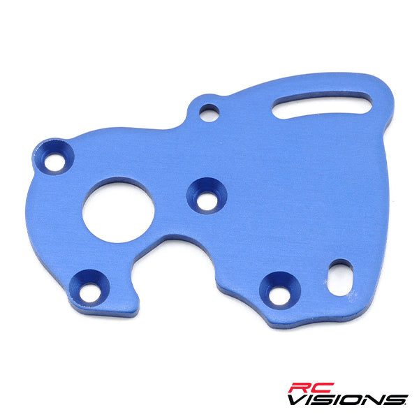 Traxxas Motor Plate (Blue) - Remote Control Toys - Traxxas
