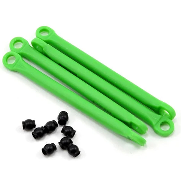 Traxxas Molded Composite Push Rod Set (Green) (4) - Remote Control Toys - Traxxas