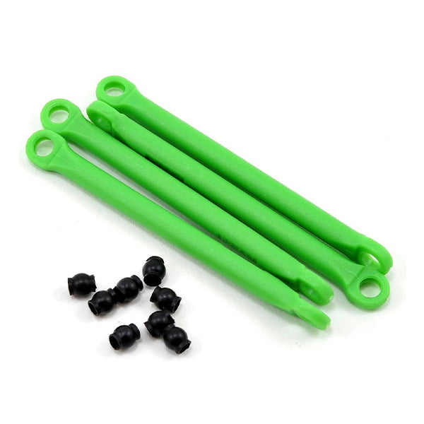 Traxxas Molded Composite Push Rod Set (Green) (4) - Remote Control Toys - Traxxas