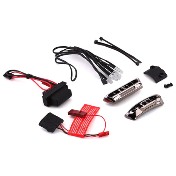 Traxxas Complete LED Light Kit (Red) (2) (1/16 E-Revo) - Parts - Traxxas