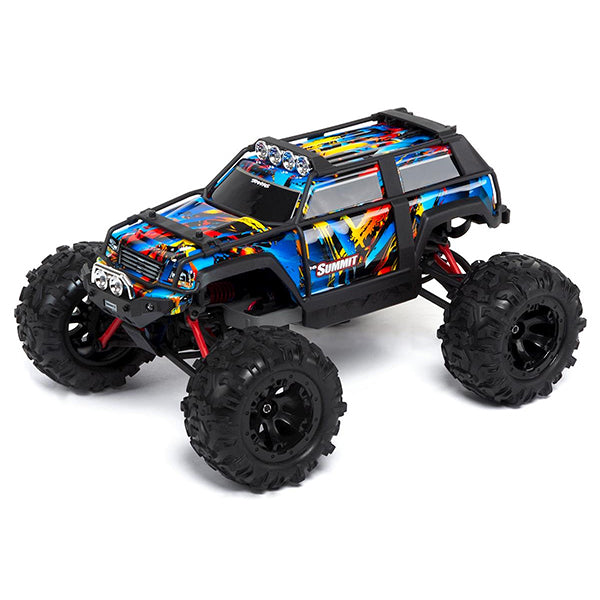 Traxxas Summit 1/16 4WD RTR Truck (Rock n Roll) w/TQ Radio, LED Lights, Battery & Charger & Charger - Remote Control Toys - Traxxas