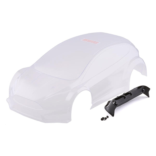 Traxxas Ford Fiesta St Rally Pre-Cut Body (Clear) - RC Body - Traxxas