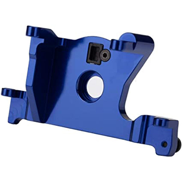 Traxxas Rustler 4X4 Aluminum Motor Mount (Blue) - Remote Control Toys - Traxxas