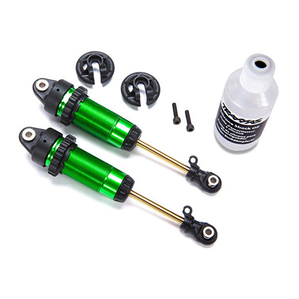 Traxxas GTR XX-Long TiN Shocks (Green) (2) - Remote Control Toys - Traxxas