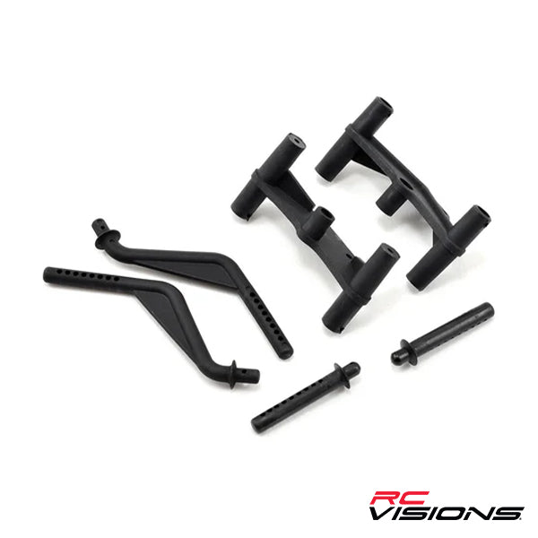 Traxxas LaTrax Front & Rear Body Mount Set - Remote Control Toys - Traxxas