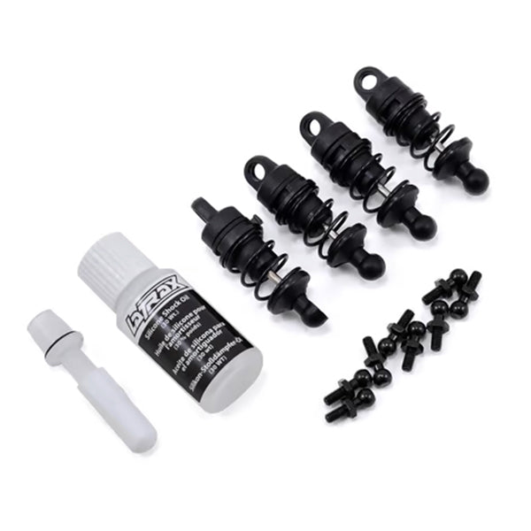 Traxxas LaTrax Oil-Filled Shock Set w/Springs (4) - Remote Control Toys - Traxxas