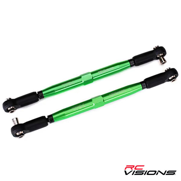 Traxxas X-Maxx Aluminum Toe Links (Green) (2) - - Traxxas