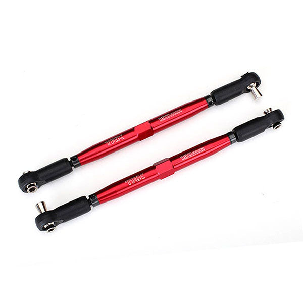 Traxxas X-Maxx Aluminum Toe Links (Red) (2) - Parts - Traxxas