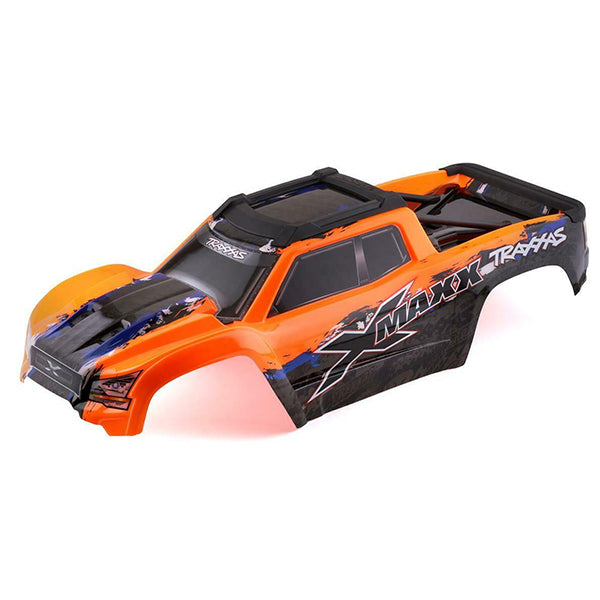 Traxxas X-Maxx Pre-Painted Body (Orange) - Body - Traxxas