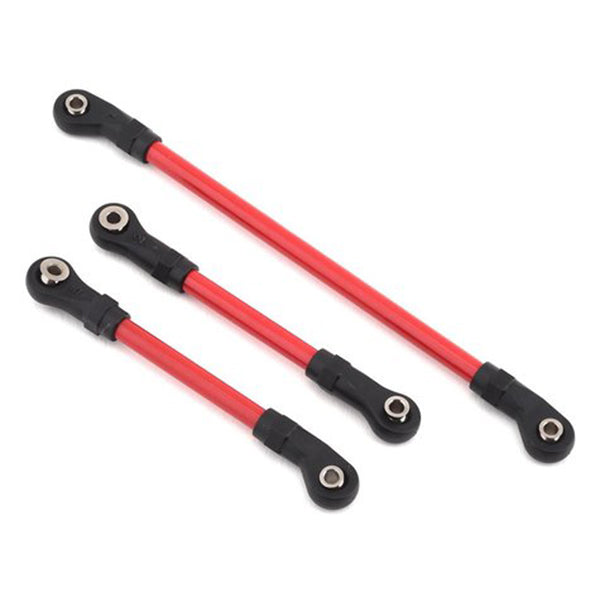 Traxxas TRX-4 Long Arm Lift Kit Steering Link Set (Red) - Remote Control Toys - Traxxas