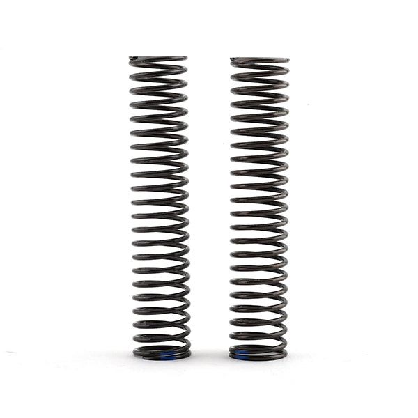 Traxxas prings, shock, long (natural finish) (GTS) (0.62 rate, blue stripe) - Parts - Traxxas