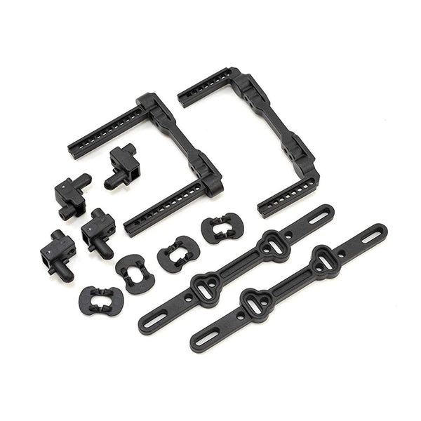 Traxxas 4-Tec 2.0 Front & Rear Body Mount Posts & Slider Set - Remote Control Toys - Traxxas