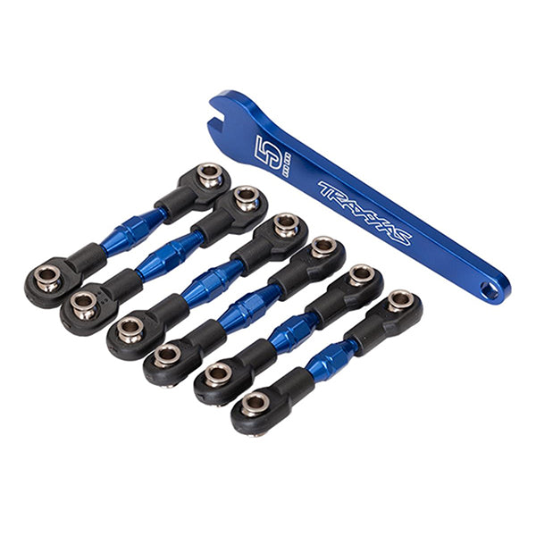 Traxxas 4-Tec 3.0 Aluminum Turnbuckles (Blue) - Remote Control Toys - Traxxas