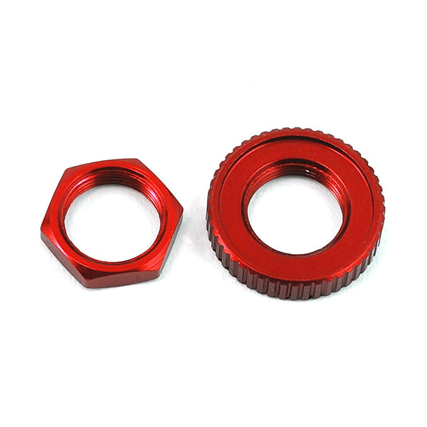 Traxxas 4-Tec 2.0 Aluminum Servo Saver Nuts (Red) - Remote Control Toys - Traxxas