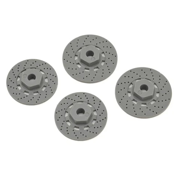Traxxas 12mm Hex 4-Tec 2.0 Wheel Hubs w/Disk Brake Rotors (4) - Remote Control Toys - Traxxas