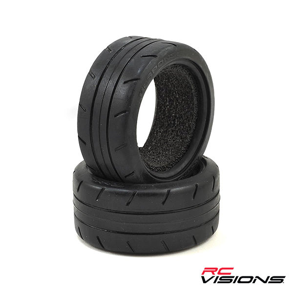 Traxxas 4-Tec 2.0 1.9 X-Tra Wide Rear Response Touring Tires (2) - Wheel/Tires - Traxxas