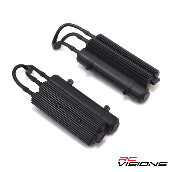 Traxxas Unlimited Desert Racer Shock Reservoirs (Black) (2) - Remote Control Toys - Traxxas