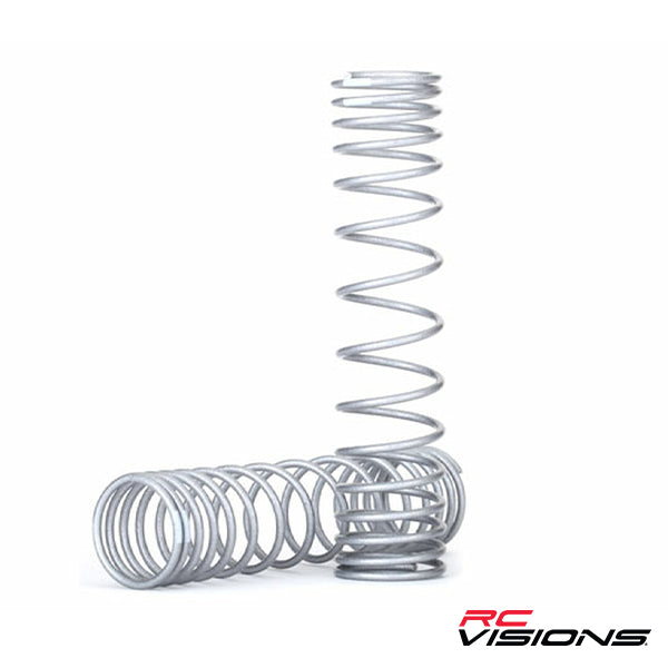 Traxxas Unlimited Desert Racer GTR Front Shock Spring white (2) - Remote Control Toys - Traxxas