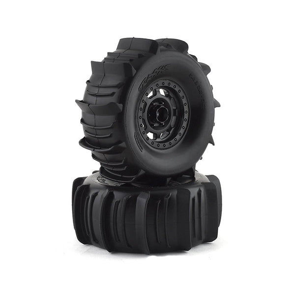 Traxxas Unlimited Desert Racer Pre-Mounted Paddle Tires (2) - Remote Control Toys - Traxxas