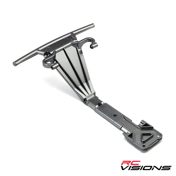 Traxxas Unlimited Desert Racer Front Skidplate (Satin Black) - Accessory - Traxxas