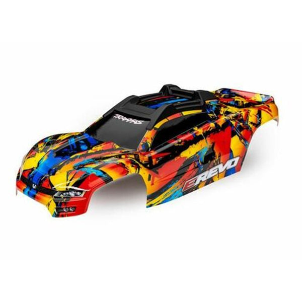 Traxxas E-Revo®, Solar Flare body - Body - Traxxas