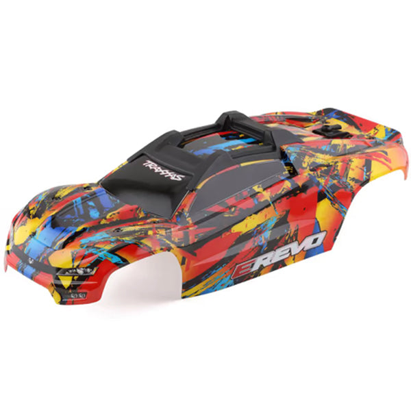 Traxxas E-Revo®, Solar Flare body - Body - Traxxas