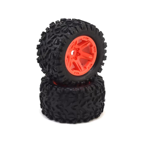 Traxxas Talon EXT 3.8" Pre-Mounted E-Revo 2.0 Tires w/17mm Hex (2) (Black) - Remote Control Toys - Traxxas