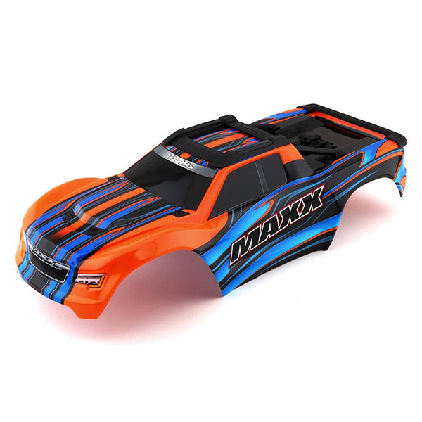 Traxxas Maxx Pre-Painted Truck Body (Orange) - Remote Control Toys - Traxxas