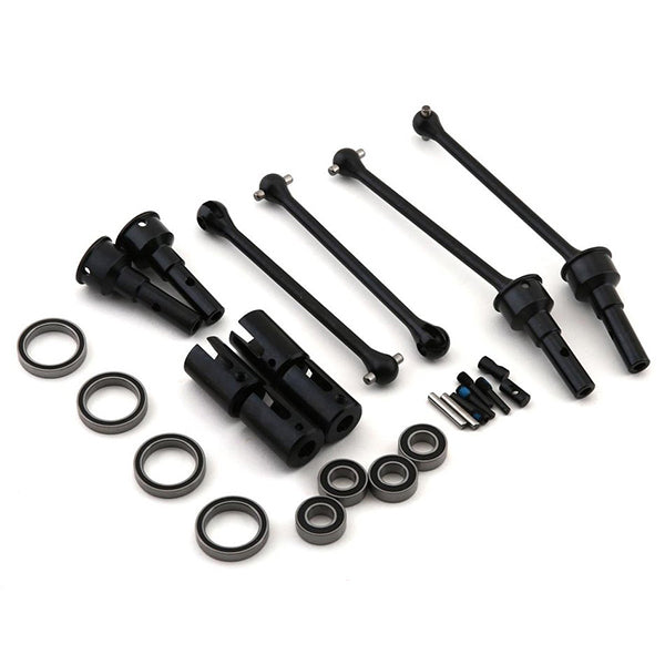 Traxxas Maxx Steel Constant-Velocity Driveshaft Set (4) - Remote Control Toys - Traxxas