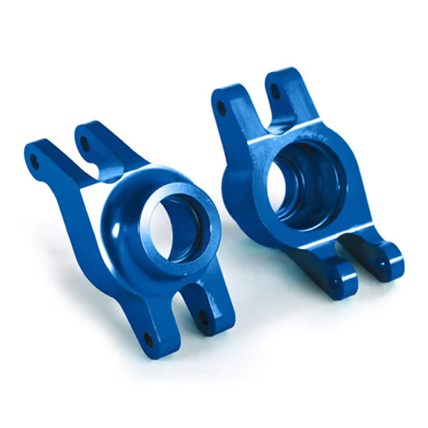 Traxxas Maxx Aluminum Hub Carriers (Blue) - Parts - Traxxas