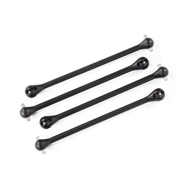 Driveshaft, steel constant-velocity (shaft only, 109.5mm) (4) - - Traxxas