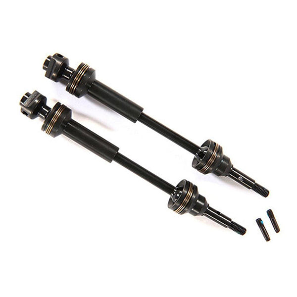 Traxxas Steel-Spline Constant-Velocity Front Driveshafts (2) (Complete Assembly) - Remote Control Toys - Traxxas