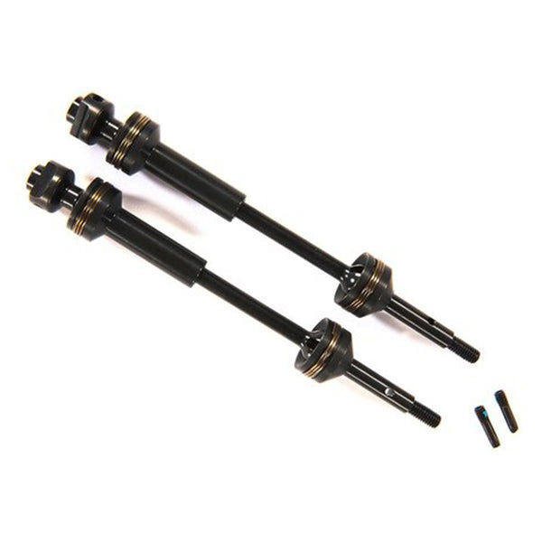 Traxxas Rear Steel-Spline Constant-Velocity Driveshafts (2) (Complete Assembly) - Remote Control Toys - Traxxas