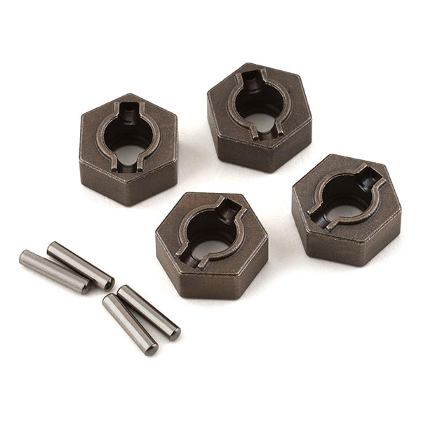 Traxxas Wheel hubs, 12mm hex (steel), extreme heavy duty (4) - Parts - Traxxas