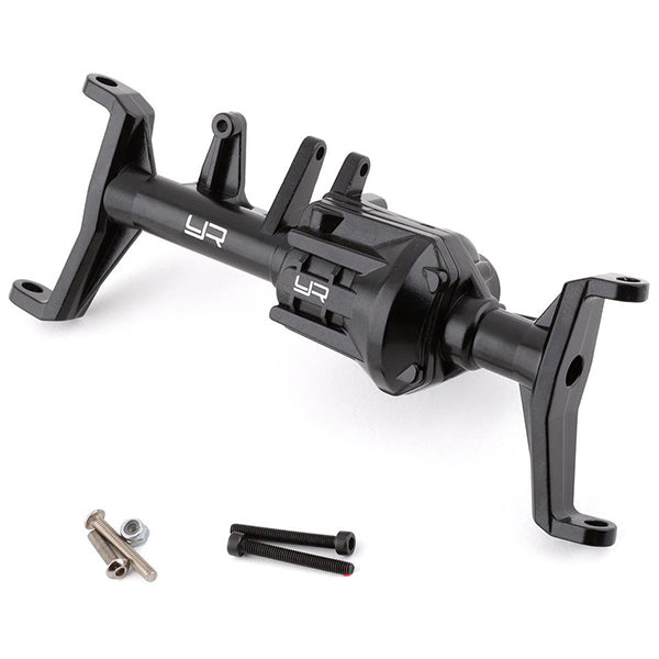 Yeah Racing Traxxas TRX-4/TRX-6 Aluminum Front Axle Housing (Black) - Parts - AMain Distributing