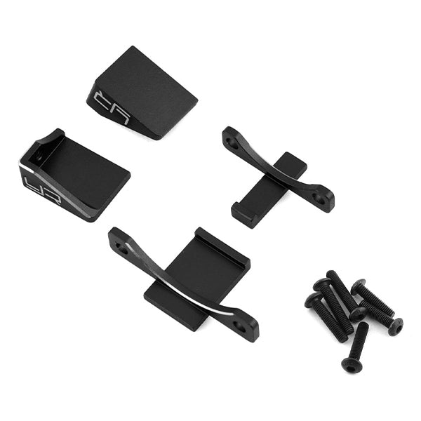 Yeah Racing Aluminum 30mm/40mm Fan Mount (Black) - Part - AMain Distributing